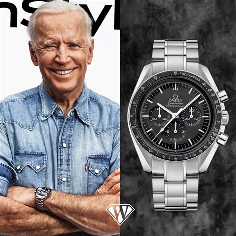 joe biden omega speedmaster|How Joe Biden Brought Watch Collecting Back to the White House.